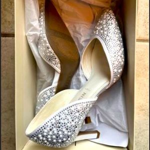 Ann Klein heels . Never worn. Bought two pair then lost the receipt to return.